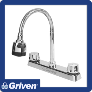 Grifo cuello flexible para fregadero 8″pza