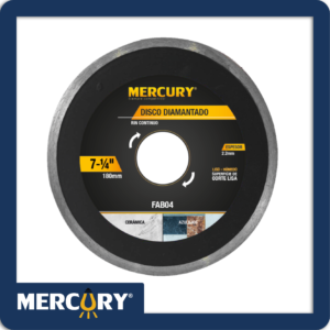 Disco diamantado Mercury continuo 7¼″ 7 mm