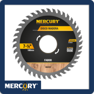 Disco madera mercury 4 1/2″ 40t