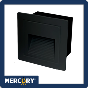 Nicho LED 3W Negro 3000K IP54