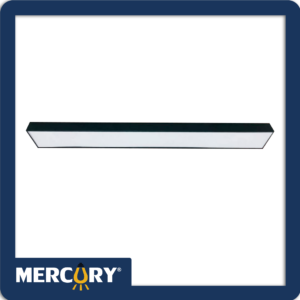 Luminaria Lineal LED 40W Negra - 6500K 1.2M