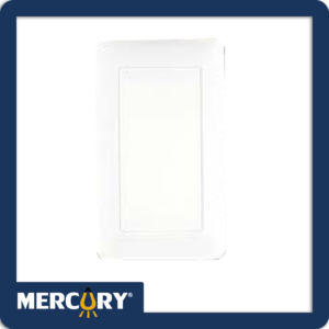 Placa Ciega Mercury Blanco