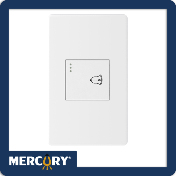 Pulsador Sencillo Mercury Línea Plus